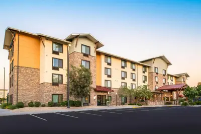 a rendering of a apartment building on a street at TownePlace Suites by Marriott Lancaster in Lancaster