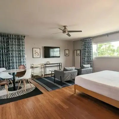 LA Huge Mid Century Guesthouse Patio LAX Beach