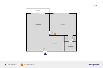 a schematic diagram of the experimental facility at Westside 1BR w Pool Gym Bball Tennis Courts LAX-85 in Los Angeles