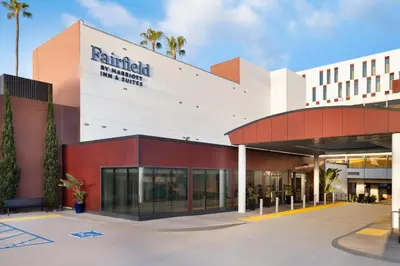 a rendering of the front of a building at Fairfield Inn & Suites by Marriott Los Angeles LAX/El Segundo in El Segundo