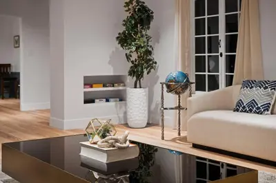 a living room with a couch and a table at Chic 3BR Oasis in Studio City:Toluca Lake Adjacent in Los Angeles