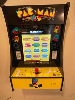 arapaan video game machine with a pokemon game on it at MAGICAL Xcape, POOLS-SPA, WALK 2 DISNEY, CENTRAL AC-HEAT, FULLY EQUIPPED, 2 FREE PARKING SPACES, OWNER MGMT in Anaheim