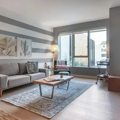 Downtown 1BR w Gym WD next to The Broad LAX-51