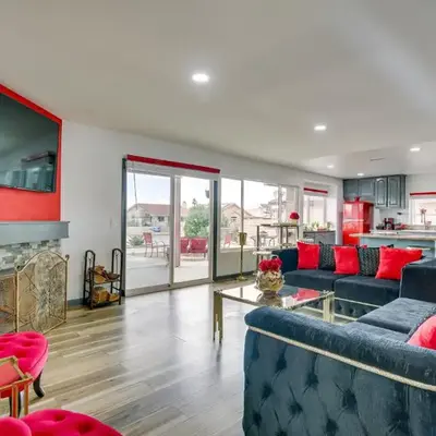Family Helendale Home - Private Dock and Fire Pit!