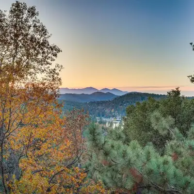 Crestline Cabin Mountain Views and Fire Pit!