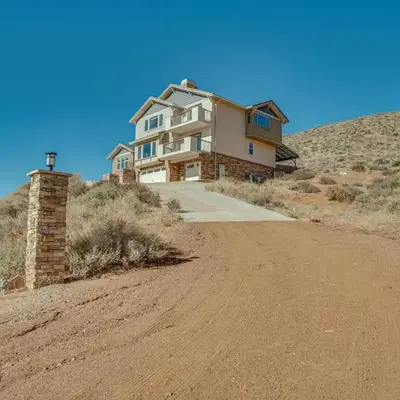 Expansive Mountain Gem Game Room