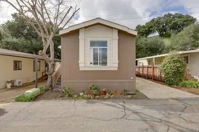 a house with a window and a driveway at Oak View Vacation Rental about 3 Mi to Lake Casitas! in Oak View