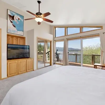 Lakefront village castle #2312