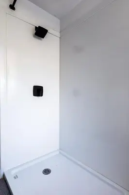 a room with white walls and a white ceiling at Free Parking Pasadena Room near Convention Center & Caltech in Pasadena