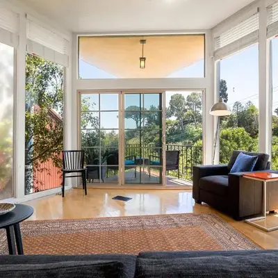 Hollywood Hills Retreat w Sweeping Views 2 Bd 2 Bt