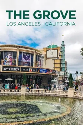 a sign that reads the grove los angeles california at Travel Haven at Miracle Mile- 110 in Los Angeles