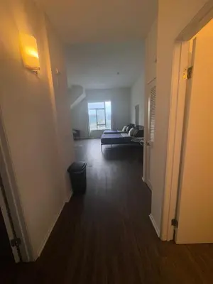 a room with a couch and a bed in it at Awesome Loft at Hollywood FREE Parking in Los Angeles