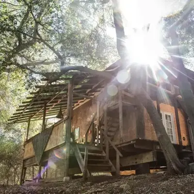 Japanese Tea House with Private Mountain Trails and Creek