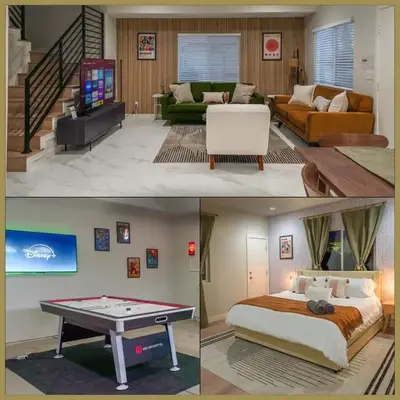 Disneyland Retreat Fun Family Unit w Game Room