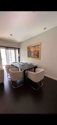 a dining room with a table and some chairs at Private Room and Bathroom in Los Angeles