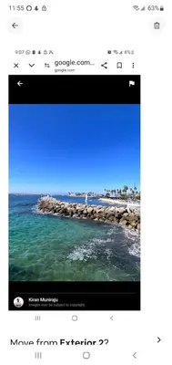 a screenshot of a webpage of a beach at Studio in Southbay close to the beach SoFi stadium LAX in Lawndale