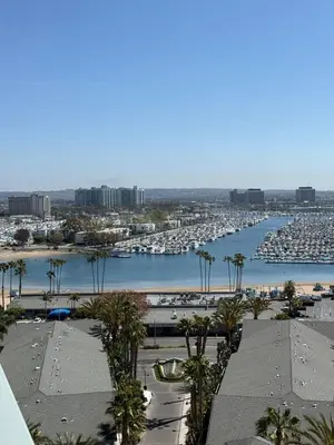 a view of a harbor with boats in the water at Luxury Meets Sea of Dreams in Los Angeles