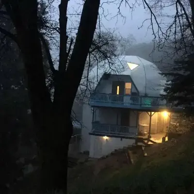 Unique Three-Level Dome near Lake Gregory in Crestline