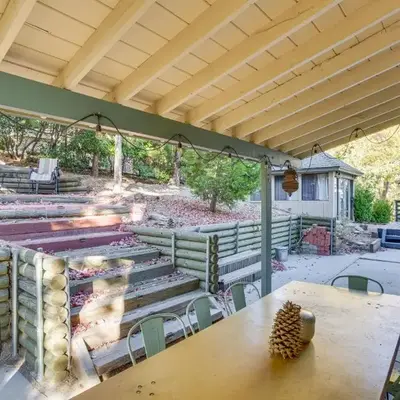 Partial Lake Arrowhead View Cabin with Game Room!