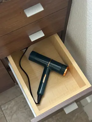 a pen in a wooden box in a drawer at Elegant Suite at Marina-Venice Beach with Pool, Jacuzzi, GYM by Holisticā Retreats in Los Angeles