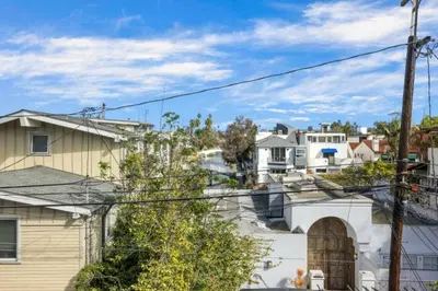 a view of houses in a residential neighborhood at Pacific Breeze - Modern Venice Beach Home in Los Angeles