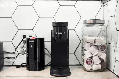 a blender and a phone and a jar of marshmallows at Charming 2BR in Heart of LA with Spacious Backyard in Los Angeles