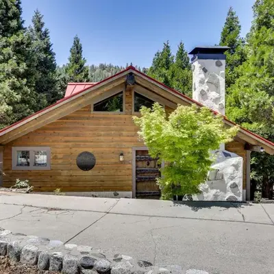 Walk to Lake Gregory Family Retreat with Patio!