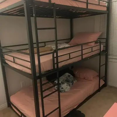 Females room bunk beds