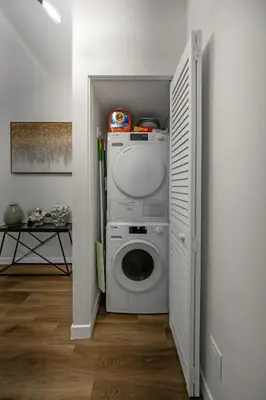 a laundry room with a washer and dryer at Oneluxstay 3BR Home Near the Beach in Redondo Beach