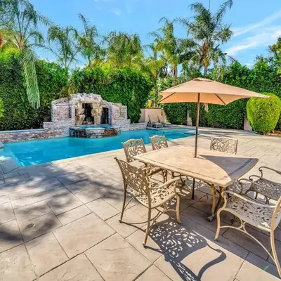 Elegant 4BR Home with Waterfall Pool