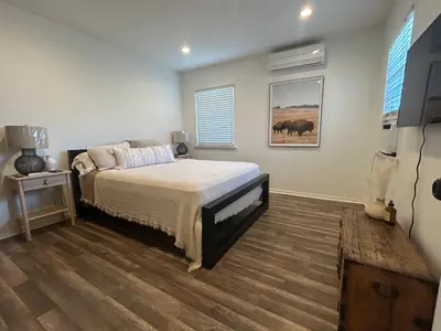 a bedroom with a bed and a window at West LA Gem Comfort and Convenience in Los Angeles