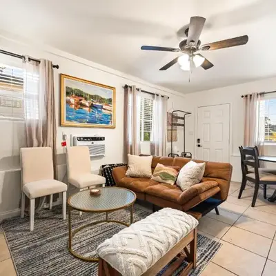 Echo Park Spacious Two-Bedroom Apartment with Private Yard and Parking