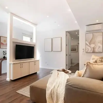 Modern 2BR Oasis with BBQ Sauna & Private Yard