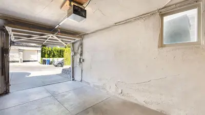 an empty room with a door and a window at Cozy Hollywood Hideaway w Private Patio Easy City Access Casa Camrose by AvantStay in Los Angeles