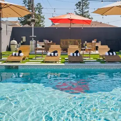 Pool House Retreat near LAX