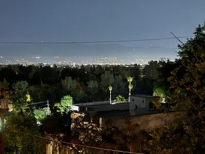 a view of the city from the hills at Private getaway in Studio City Hills universal in Los Angeles