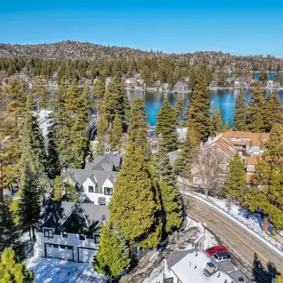 Walk to Lake Arrowhead Village! Home with Lake Views