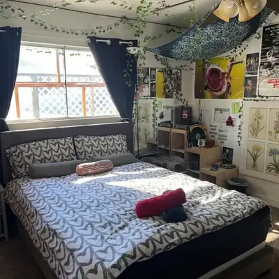 Cozy Artistic Teen Room
