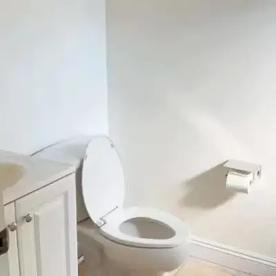 Huge bedroom with shared bathroom
