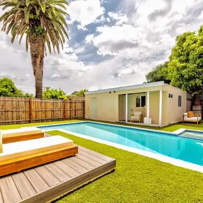 Relaxing 4BR LA Home Private Pool & Fire Pit