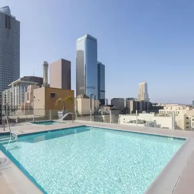 DTLA Boutique Loft w Rooftop Pool Hot Tub
