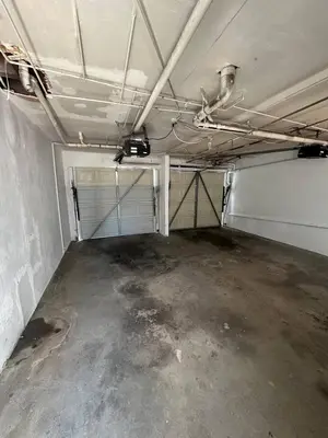 an empty room with a garage in a building at Amazing 3 bedrooms with 3 bedroom apt in the center of Beverly Hills in Los Angeles