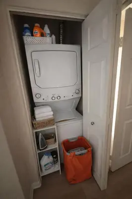 a small refrigerator with a tv in a room at Marina Del Rey 1BA & 2BA - Few Minutes Drive To Venice Beach in Los Angeles