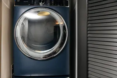 a washer and dryer in a room at Brilliant 2BD condo in Los Angeles