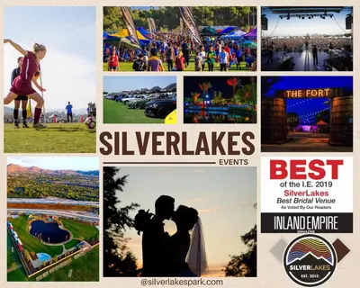 a collage of photos of different attractions and events at Holiday Inn Express & Suites Corona by IHG in Corona