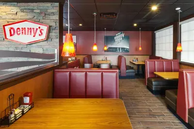 a fast food restaurant with a sign that reads drinks at Best Western Plus Carriage Inn in Sherman Oaks