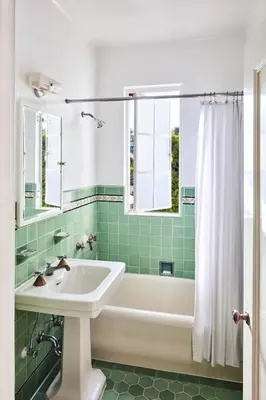 a bathroom with a tub and a sink and a bath tub at Chateau Marmont in Los Angeles