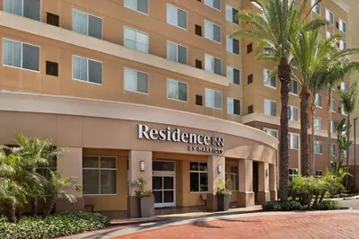 a building at the residence inn by marriott in palm desert at Residence Inn by Marriott Anaheim Resort Area/Garden Grove in Anaheim