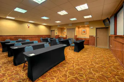 a conference room with desks and chairs in it at Hampton Inn & Suites Palmdale in Palmdale