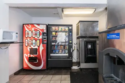 a coca cola vending machine in a kitchen at Motel 6-Anaheim, CA - Fullerton East in Anaheim